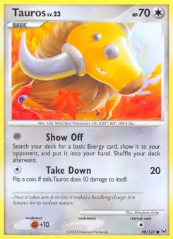Tauros, Platinum #98/127