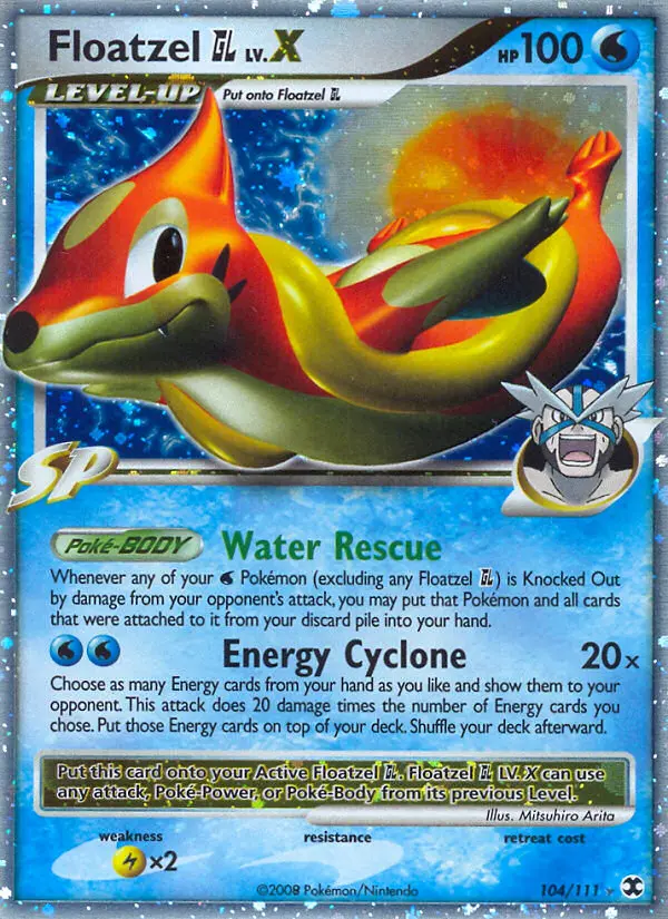 Floatzel GL, Rising Rivals #104
