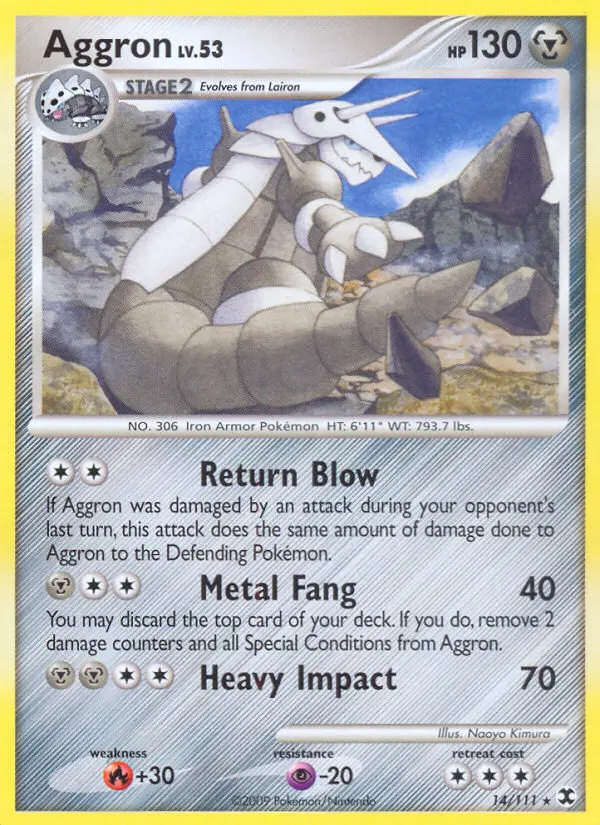 Aggron, Rising Rivals #14
