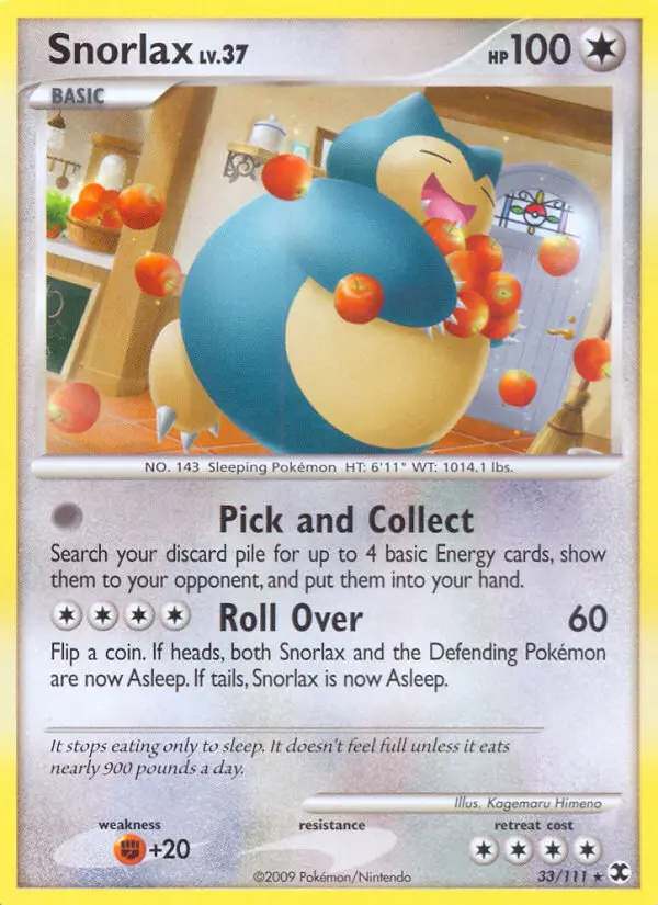Snorlax, Rising Rivals #33