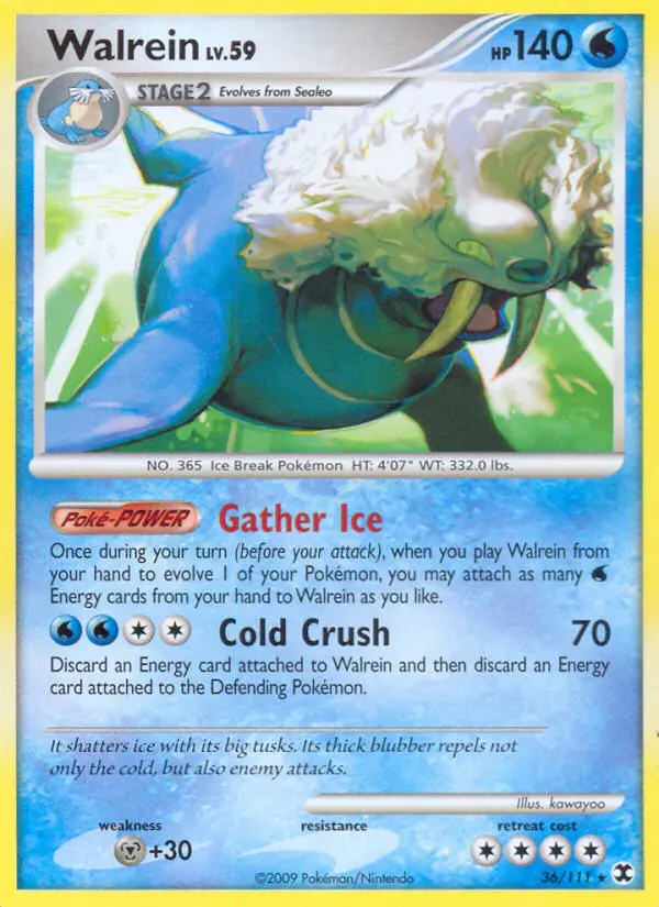 Walrein, Rising Rivals #36