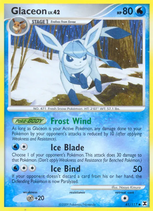 Glaceon, Rising Rivals #41