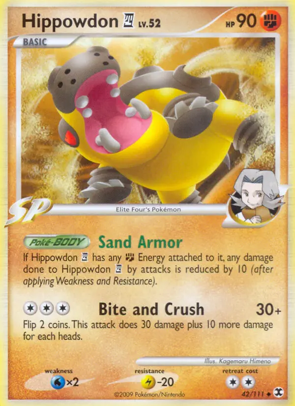 Hippowdon 4, Rising Rivals #42