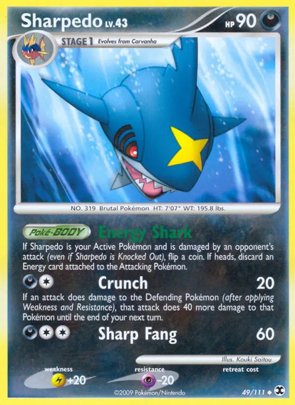 Sharpedo, Rising Rivals #49