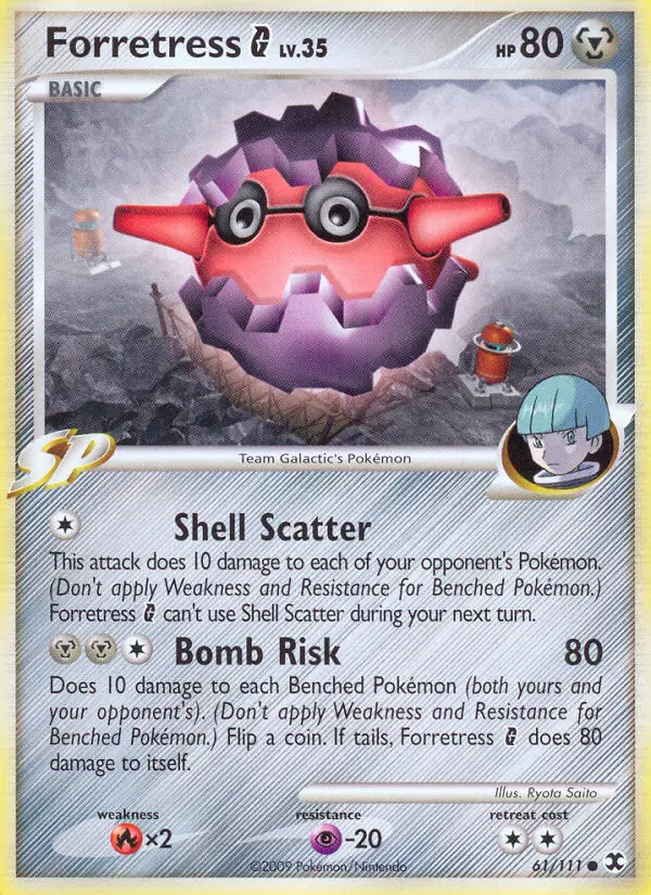 Forretress G, Rising Rivals #61