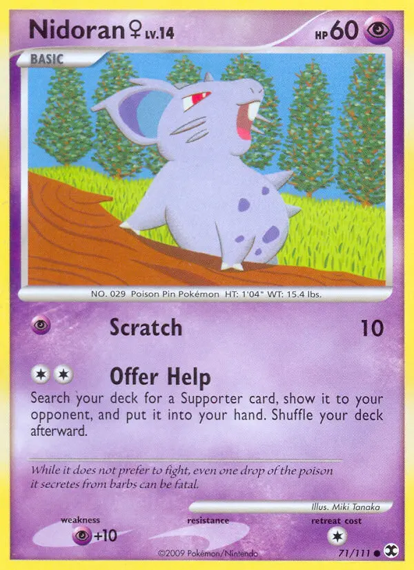 Nidoran♀, Rising Rivals #71