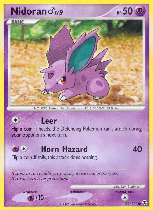Nidoran♂, Rising Rivals #72