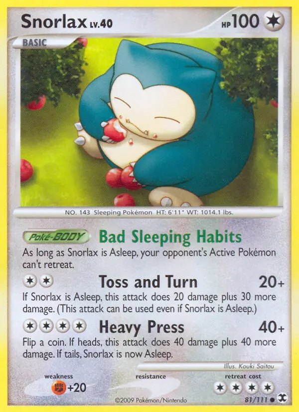 Snorlax, Rising Rivals #81