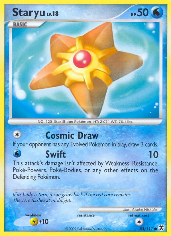 Staryu, Rising Rivals #83