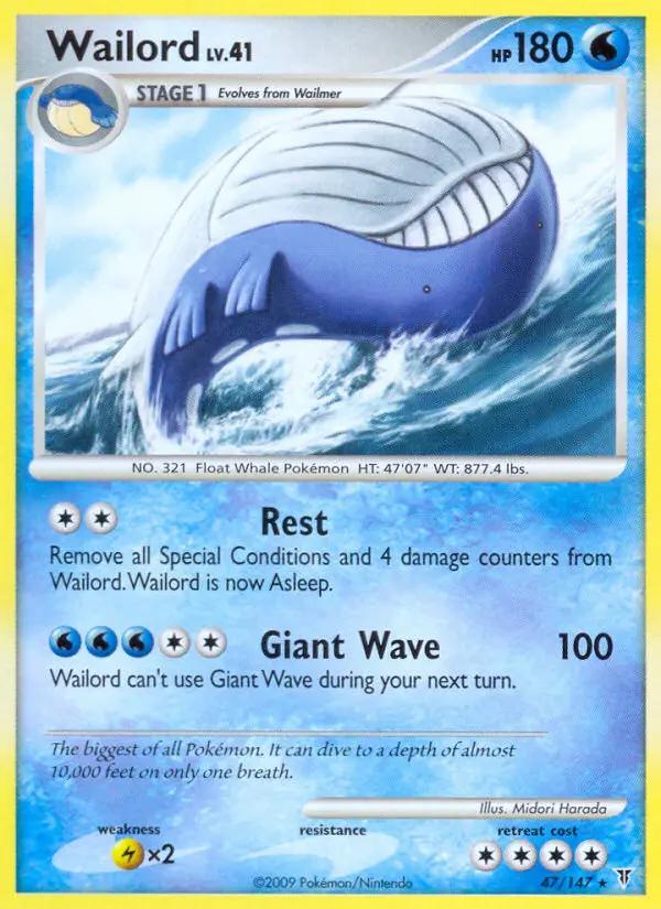 Wailord, Supreme Victors #47