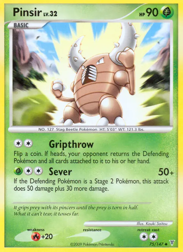 Pinsir, Supreme Victors #75