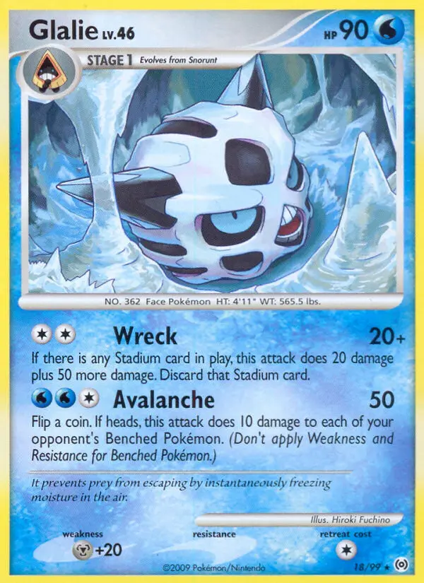 Glalie, Arceus #18