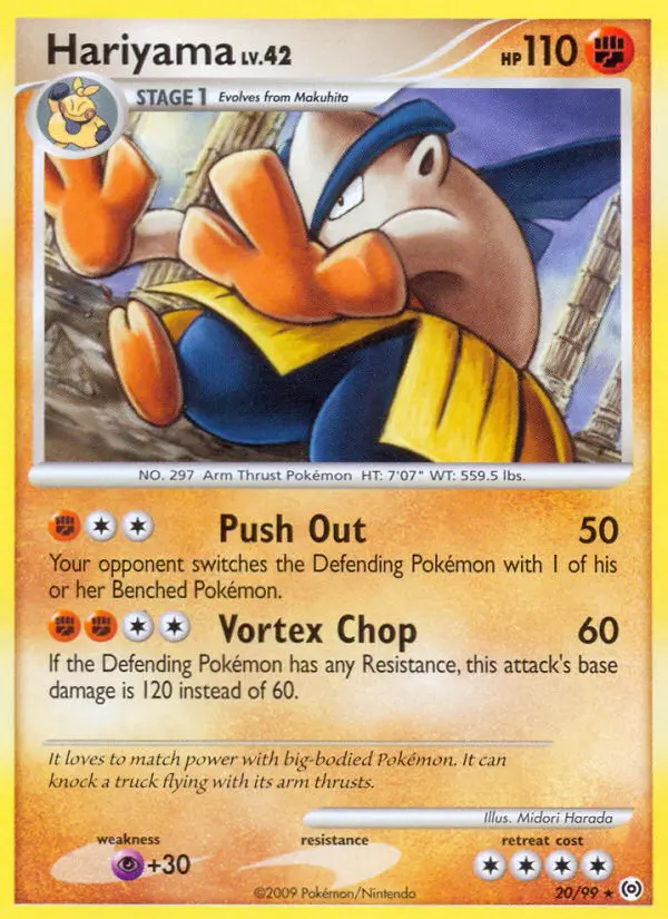 Hariyama, Arceus #20