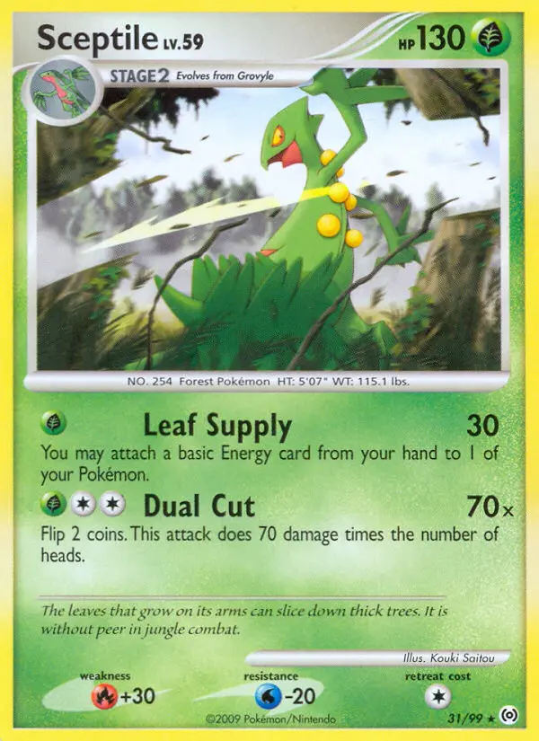 Sceptile, Arceus #31