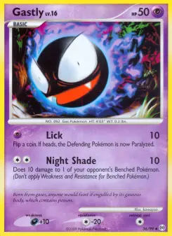 Gastly, Arceus #36/99