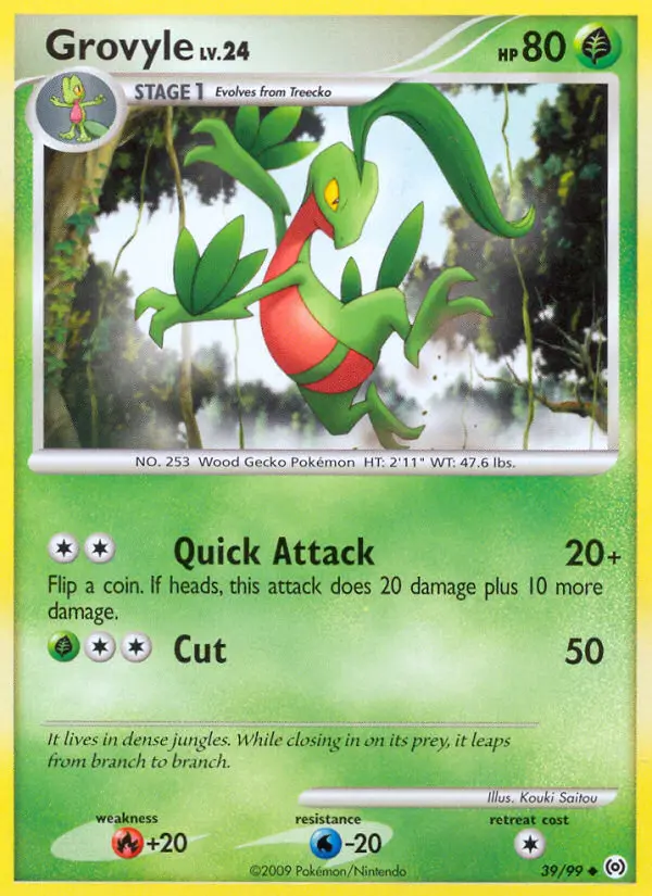 Grovyle, Arceus #39