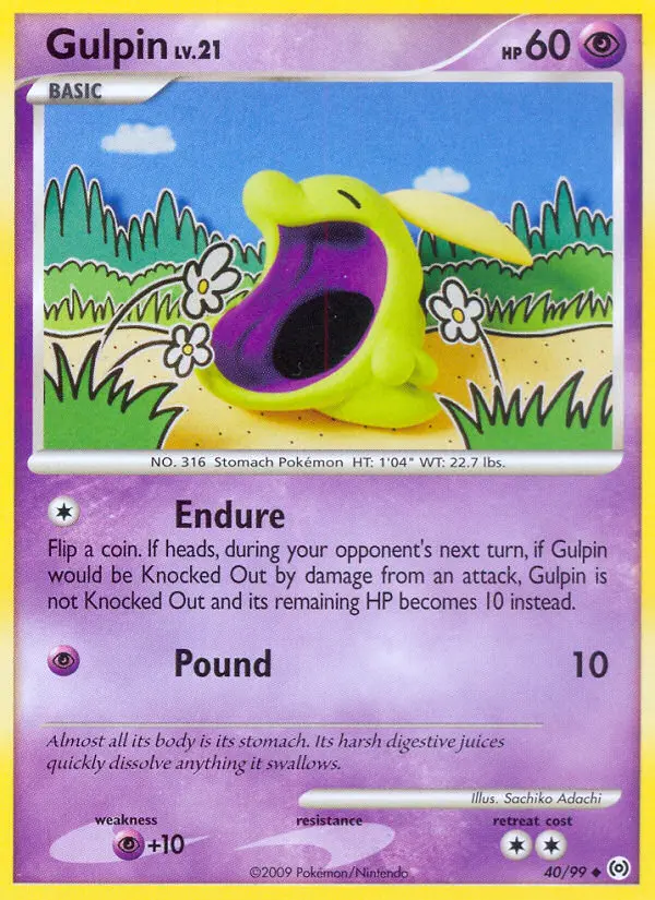 Gulpin, Arceus #40