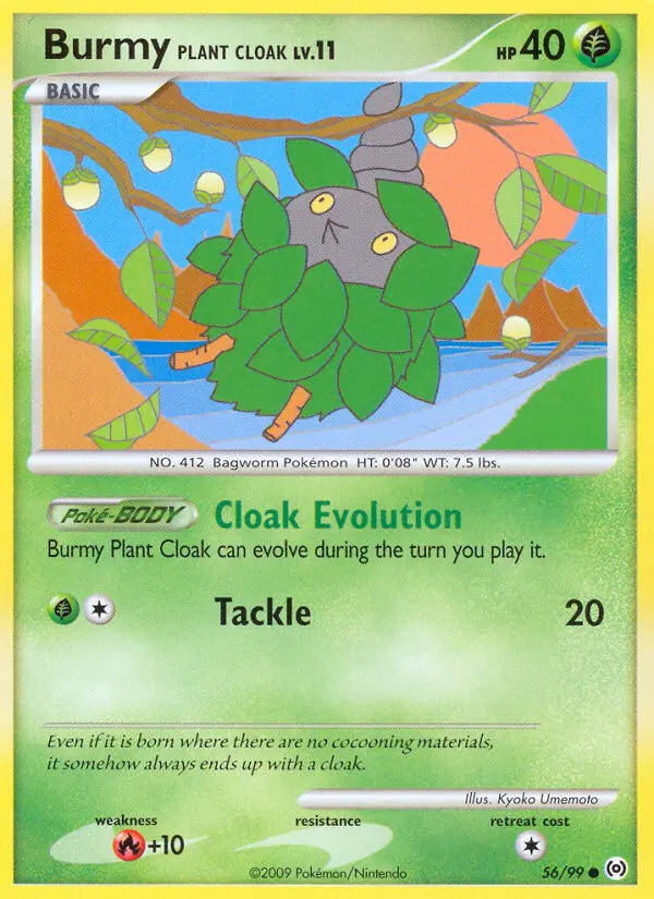 Burmy Plant Cloak, Arceus #56