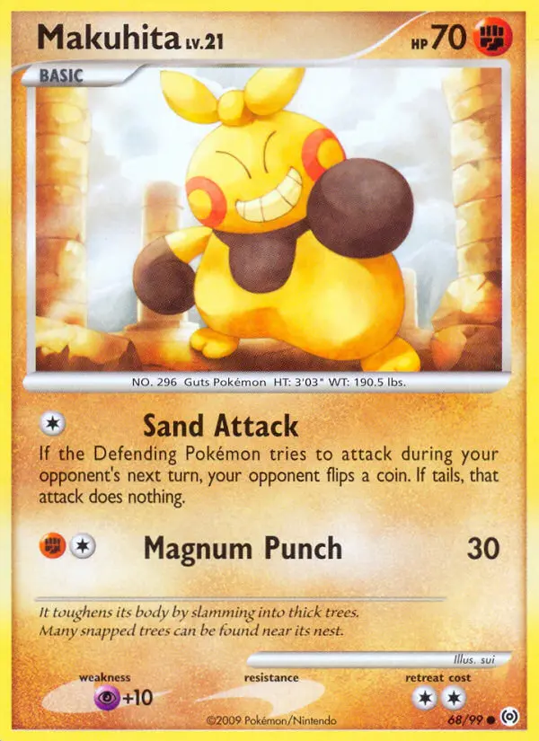Makuhita, Arceus #68