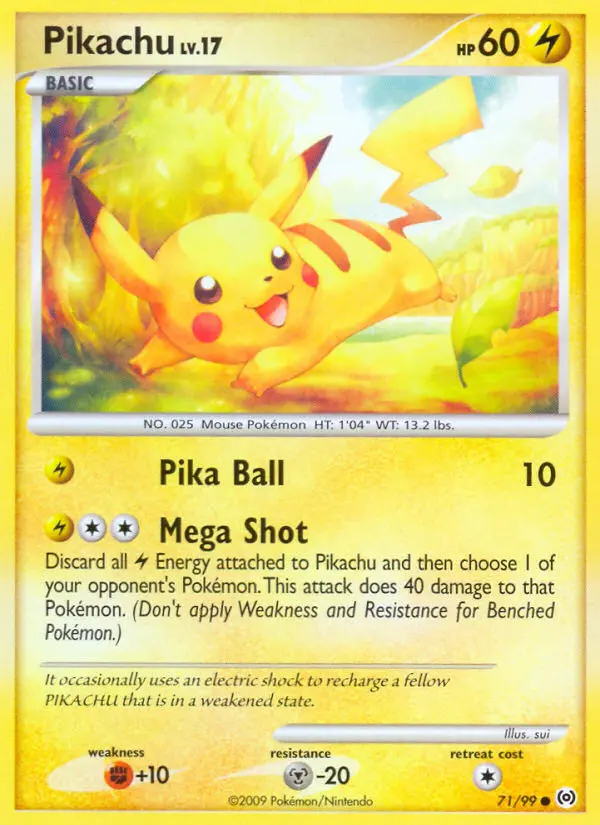 Pikachu, Arceus #71