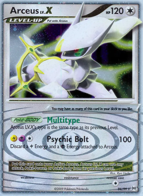 Arceus LV. X, Arceus #96