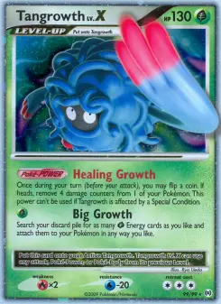 Tangrowth LV. X, Arceus #99/99