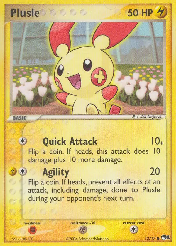 Plusle, POP Series 1 #13