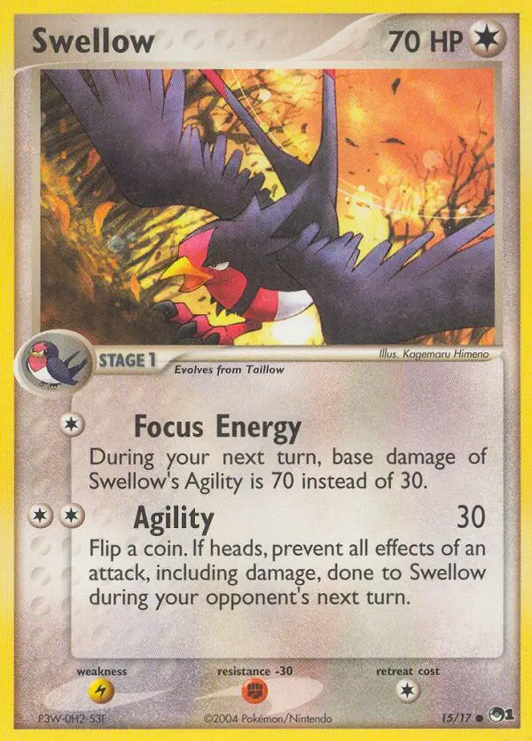 Swellow, POP Series 1 #15