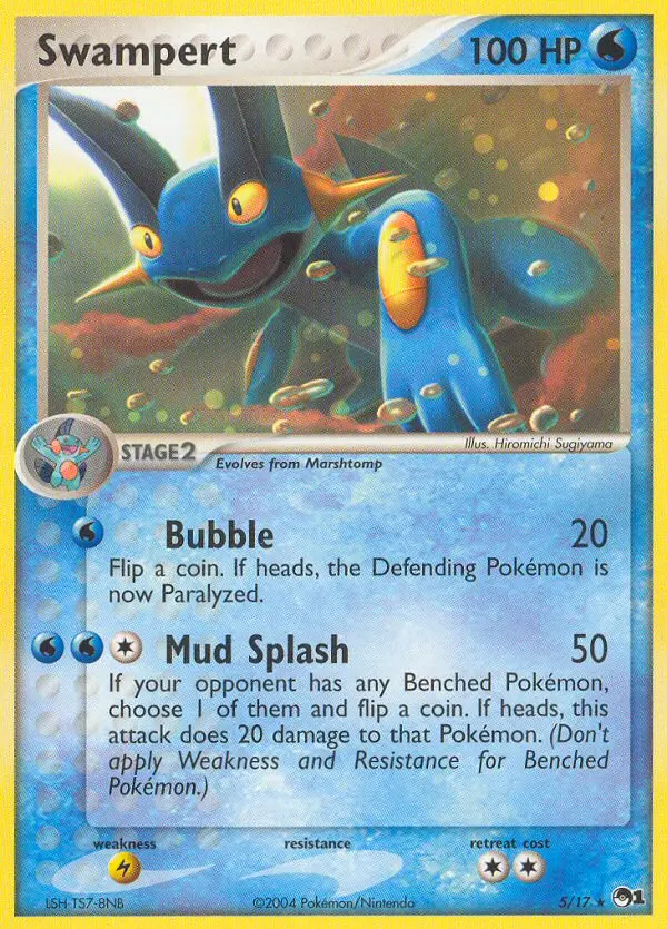 Swampert, POP Series 1 #5