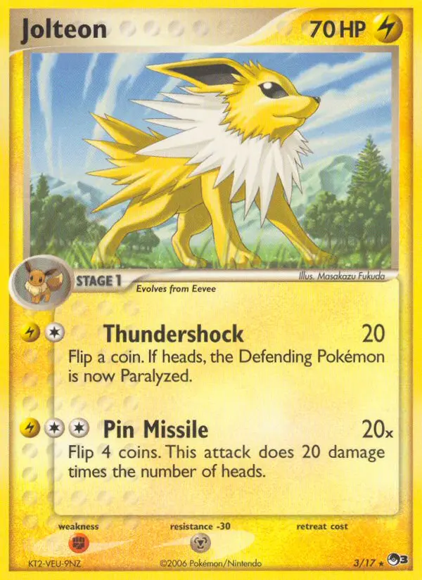 Jolteon, POP Series 3 #3