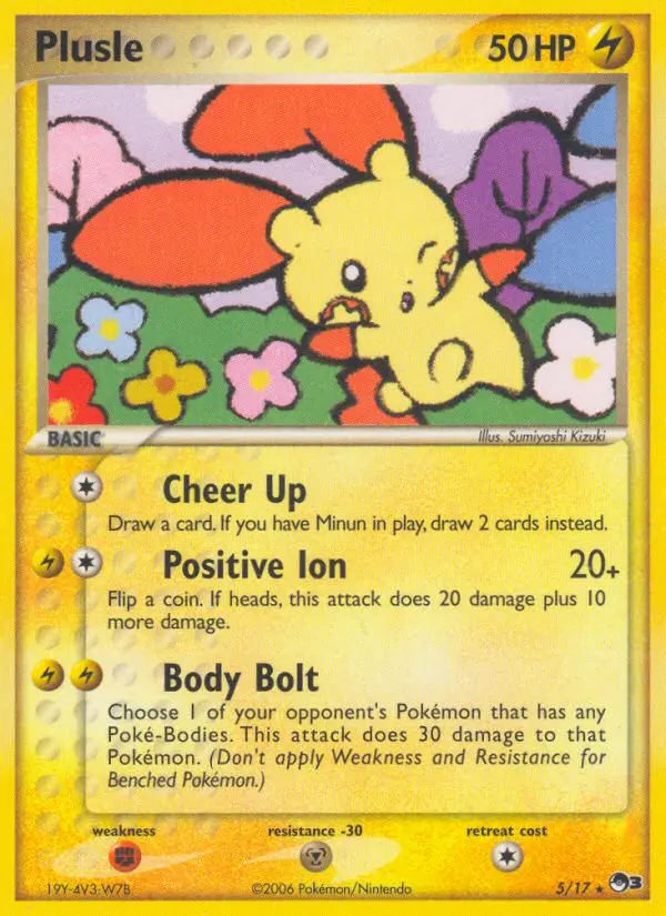 Plusle, POP Series 3 #5