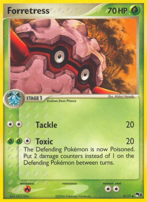 Forretress, POP Series 3 #9