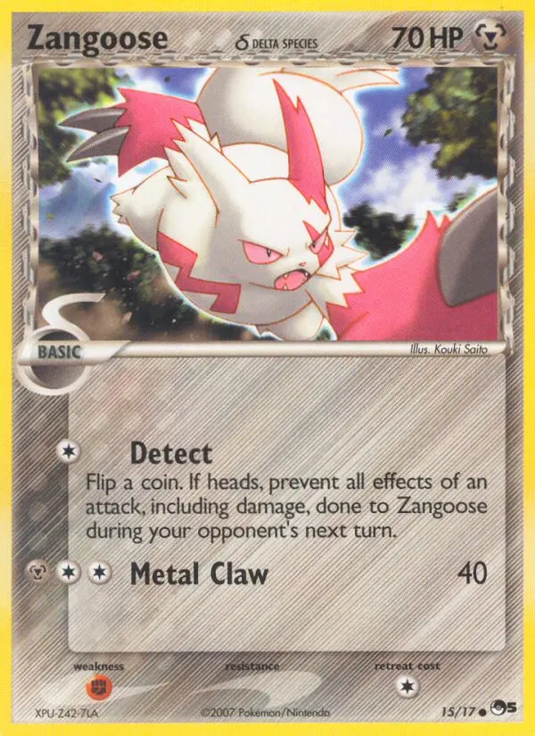 Zangoose δ, POP Series 5 #15