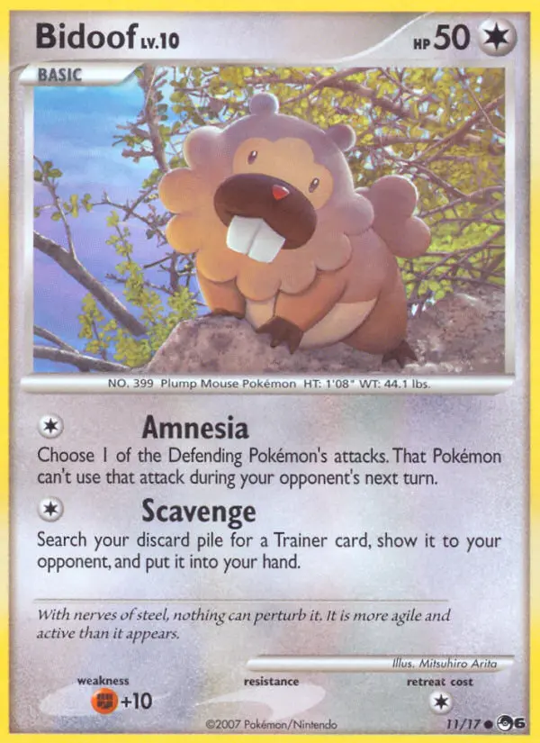 Bidoof, POP Series 6 #11