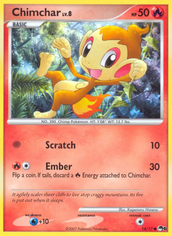 Chimchar, POP Series 6 #14