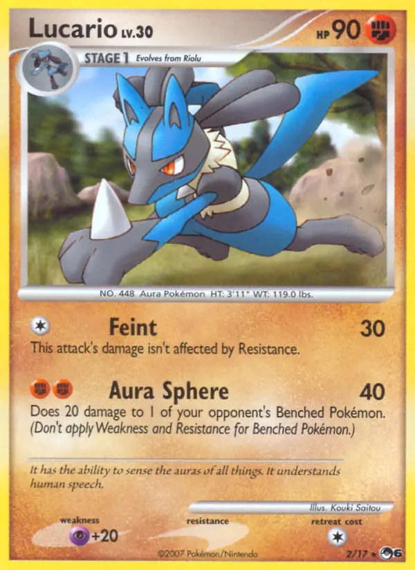 Lucario, POP Series 6 #2