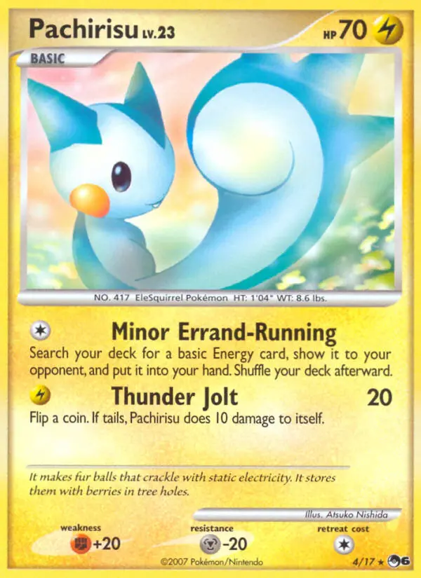 Pachirisu, POP Series 6 #4