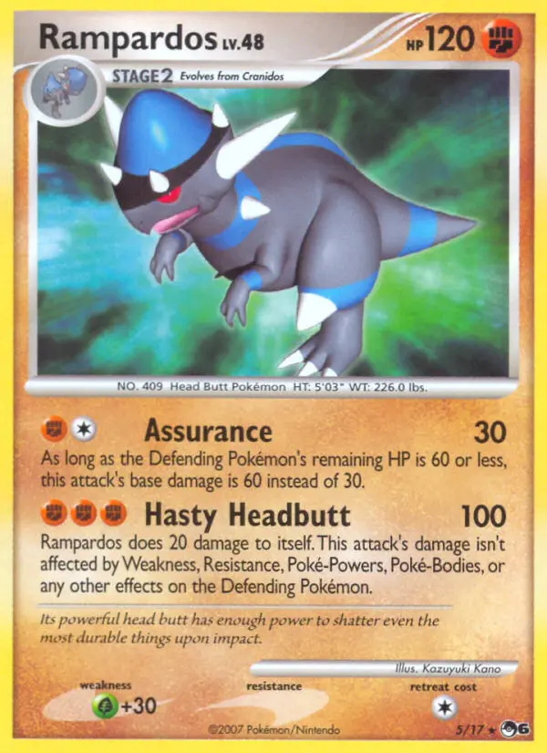 Rampardos, POP Series 6 #5