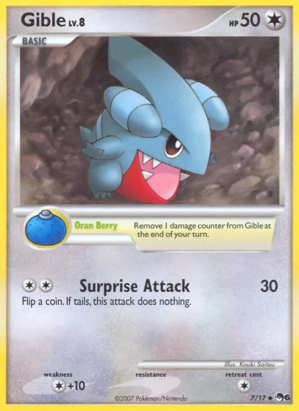 Gible, POP Series 6 #7