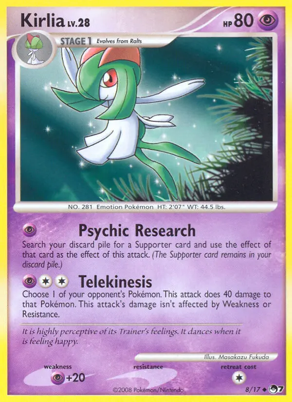 Kirlia, POP Series 7 #8