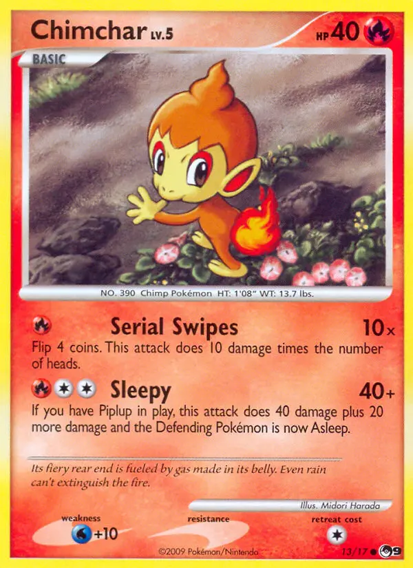Chimchar, POP Series 9 #13