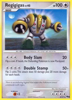 Regigigas, POP Series 9 #4/17