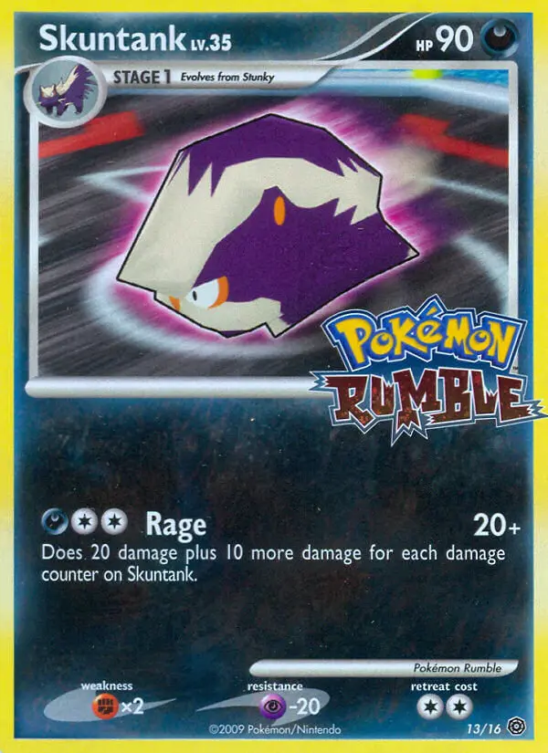 Skuntank, Pokémon Rumble #13