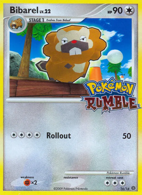 Bibarel, Pokémon Rumble #16