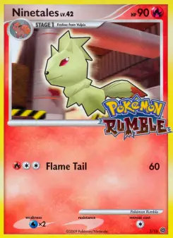 Ninetales, Pokémon Rumble #3/16