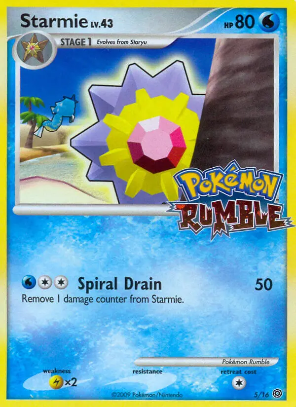 Starmie, Pokémon Rumble #5
