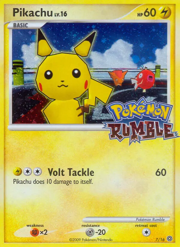 Pikachu, Pokémon Rumble #7