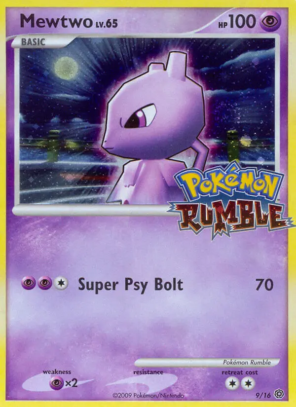 Mewtwo, Pokémon Rumble #9