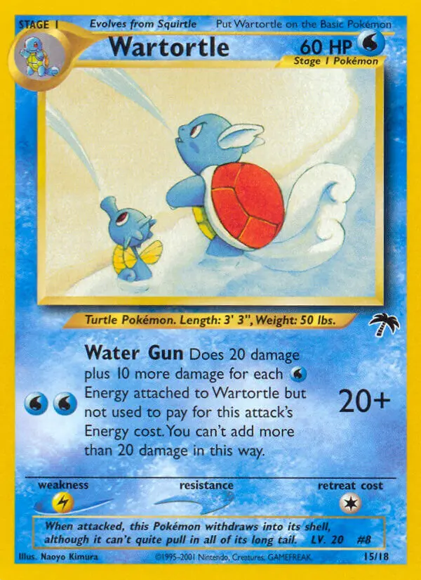 Wartortle, Southern Islands #15