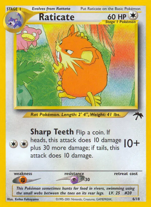 Raticate, Southern Islands #6